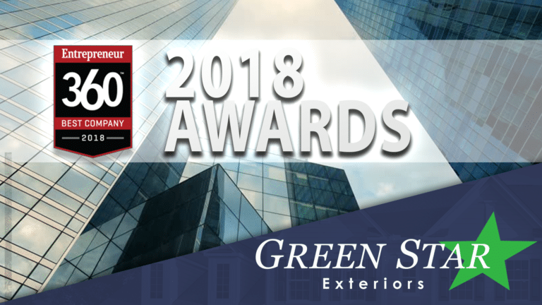 Green Star Exteriors 2018 Best Business Awards