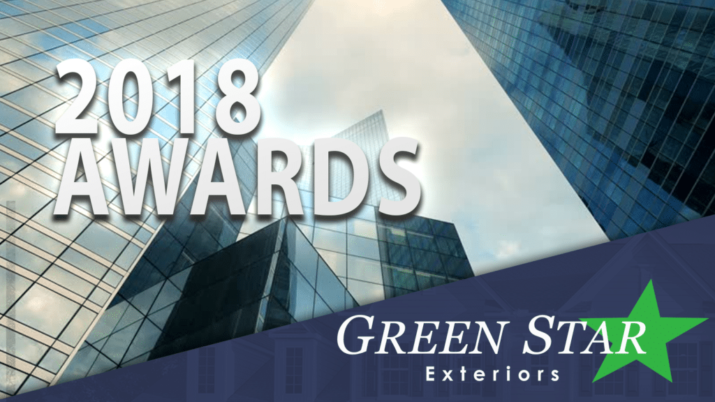 2018 award header Green Star Exteriors